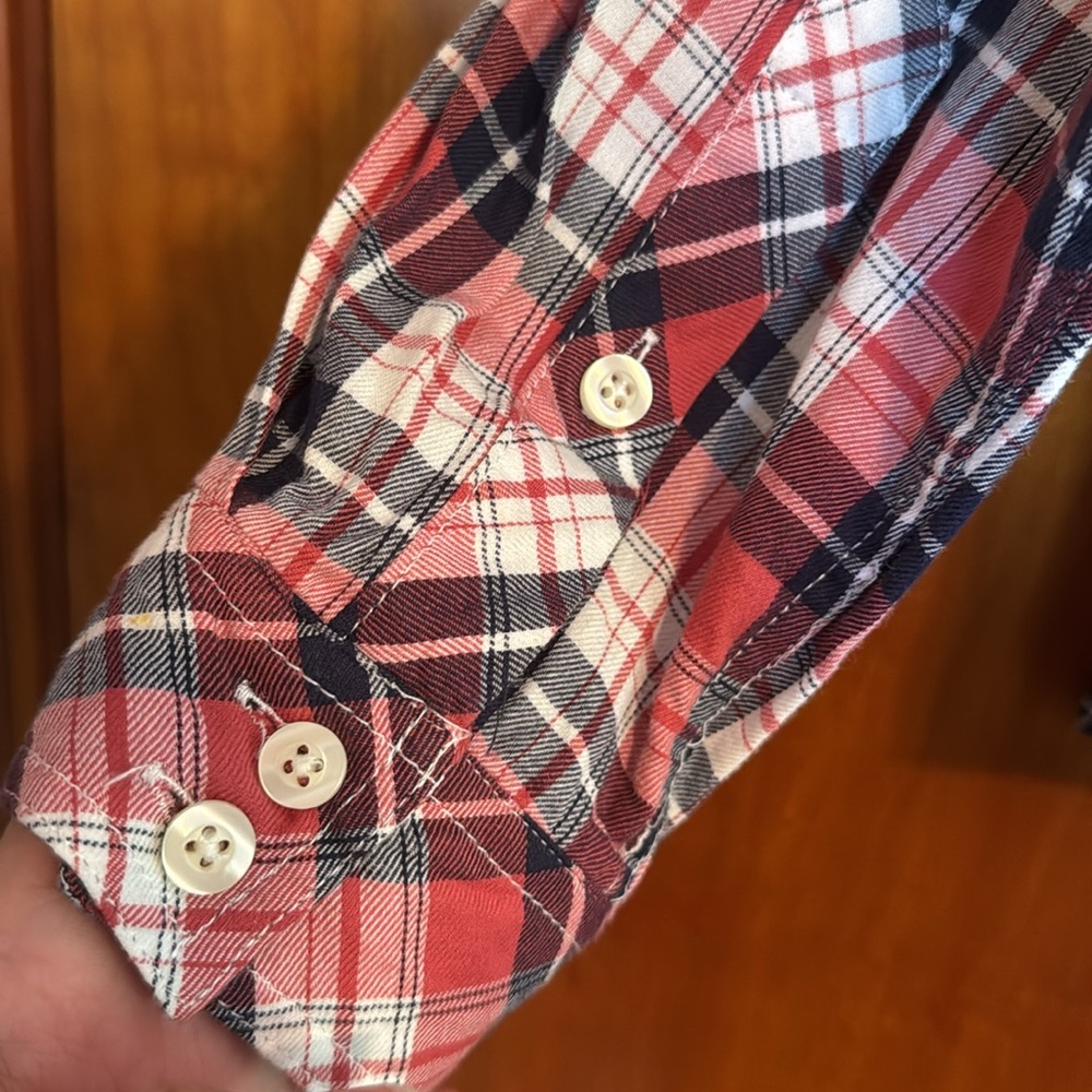 Plaid button down - Picture 4 of 4
